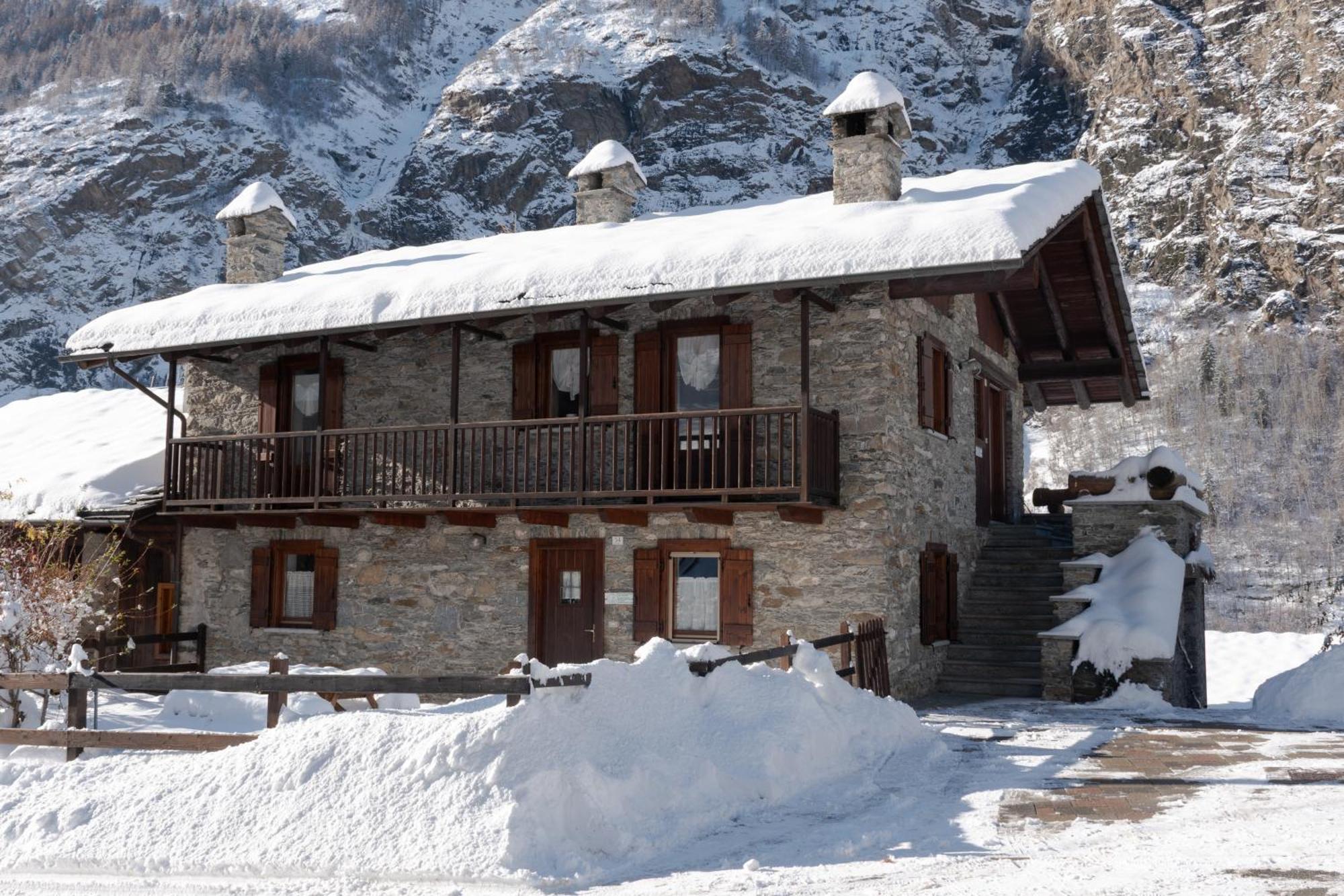 Case Gran Paradiso Rhemes Saint Georges ภายนอก รูปภาพ